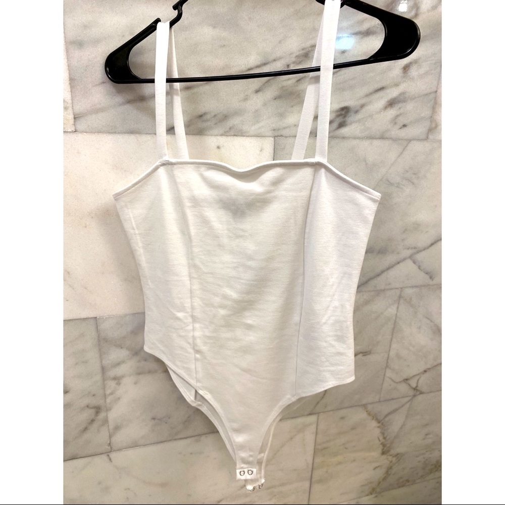 Forever 21 White Bodysuit